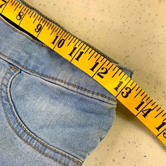 Levi's Stretchy Skinny Legging Blue Jeans Girl Size 16R Pull On - Picture 7 of 14